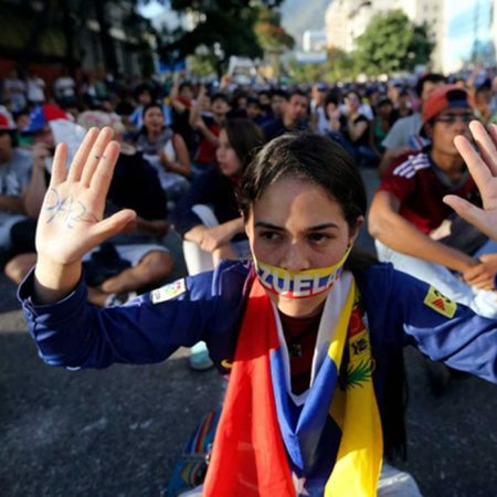 Protestas venezuela, paz libertad, manifestacion