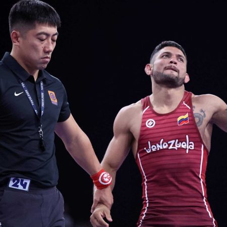 Raiber Rodríguez disputará el repechaje de la lucha grecorromana 60 kg este martes
