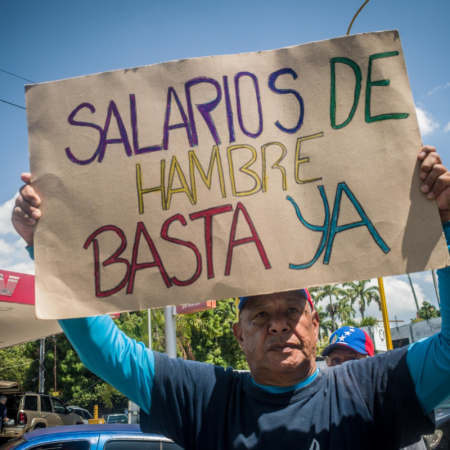 Este martes protesta pacifica en Valencia por mejores salario
