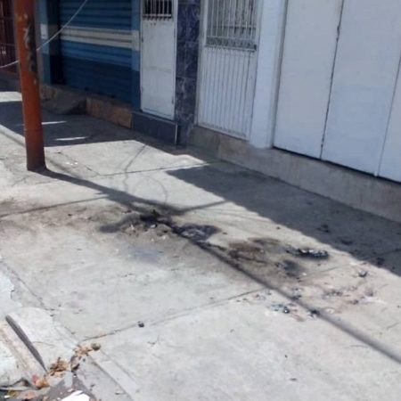 Sitio donde murió electrocutada Ceni Vizcaya, en la Isabelica