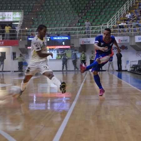 Trotamundos saldó con empate su primer partido en la liga./Foto: Saúl Zerpa-Prensa Trotamundos