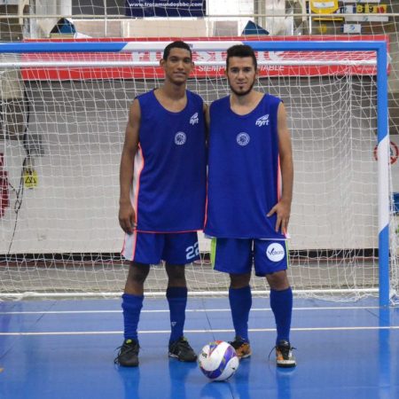 Ángel Muñoz y Somar Montero ya se incorporaron a Trotamundos BBC para reforzarlos en la postemporada./Foto: Saúl Zerpa - Prensa Trotamundos BBC