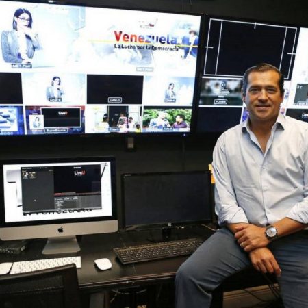El presidente ejecutivo de TV Venezuela, Guillermo Zuluaga. (Cortesía)