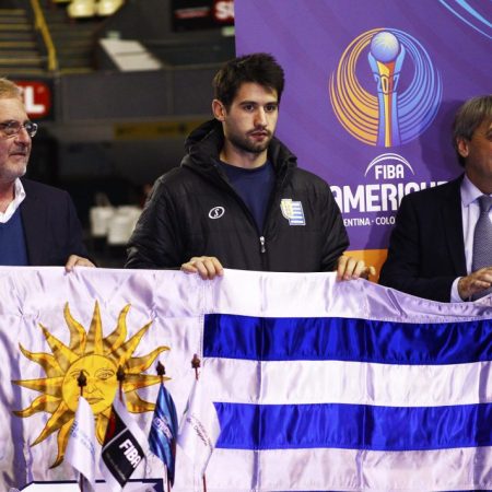 Jugadores y autoridades de Uruguay tienen buenas expectativas en la AmeriCup./Foto: EFE