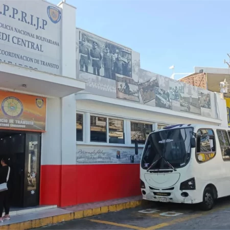 Detenida unidad de pasajeros