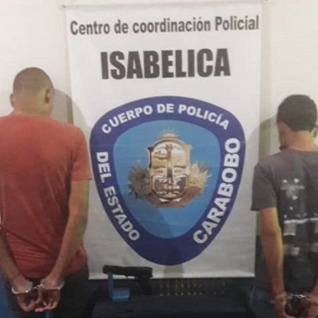 Policía de Carabobo capturó a dos antisociales de amplio prontuario en Plaza de Toros