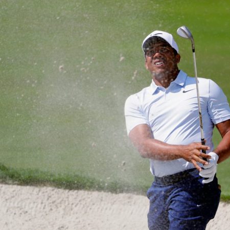 Jhonattan Vegas mejoró en la jornada sabatina para pasar el corte./Foto: AFP