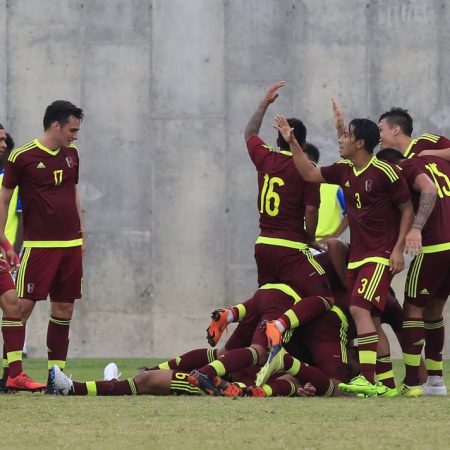 Un gol del Agnel Flores, en el minuto 76, le bastó a la selección venezolana para vencer a Honduras y clasificarse a la final del fútbol de los XXIII Juegos  Centroamericanos/Foto: EFE
