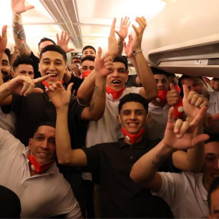 Regresaron los venezolanos que estuvieron presos en el Cecot. Foto EFE