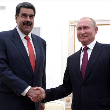 Nicolás Maduro y Vladimir Putin.