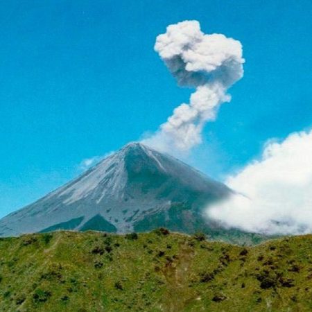 Volcán Sangay.