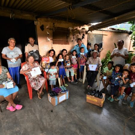 Unidos Por Venezuela USA y Cáritas Valencia donaron ayuda humanitaria a familias de Lara