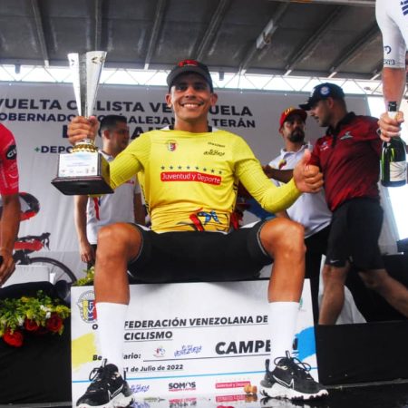 Luis Gómez, campeón de la 59° Vuelta a Venezuela