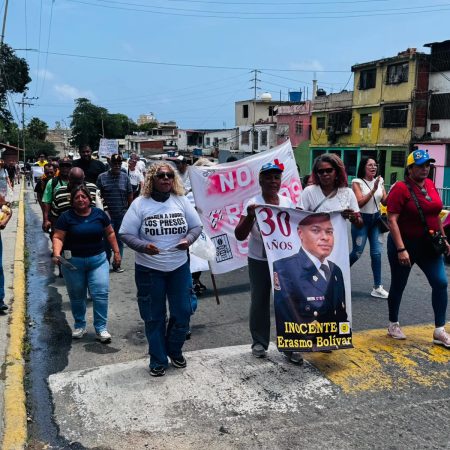 Marcha por la libertad de los presos políticos