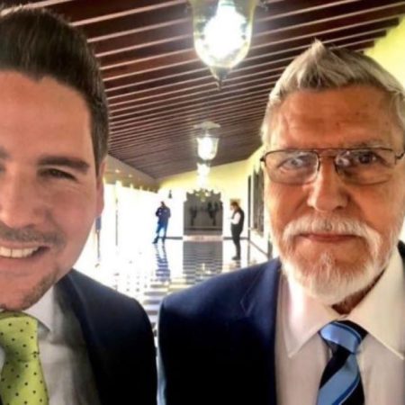 Winston Vallenilla, hijo y padre. foto cortesía El Nacio nal.