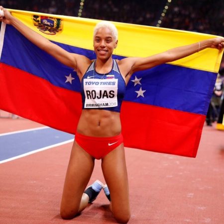 Yulimar Rojas es nombrada atleta del año. / Foto archivo