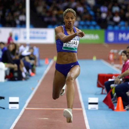 De tercer lugar en el podio quedó la portuguesa Patricia Mamona. Foto (Archivo).
