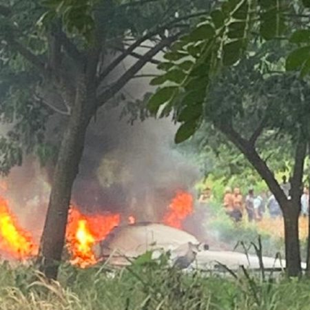 Aeronave se precipitó en Yaracuy