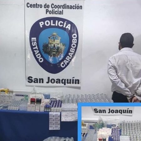 Desmantelada banda que contrabandeaba medicamentos para tratar la COVID