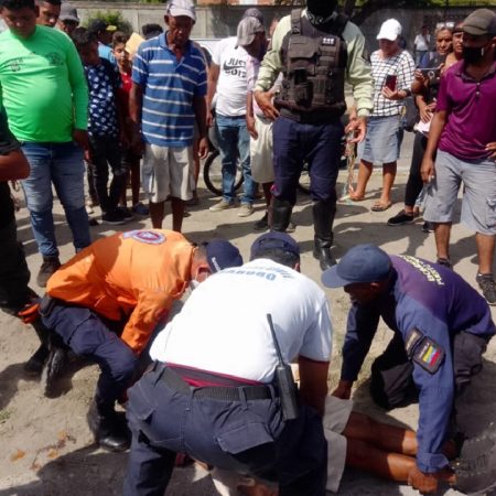 Arrollado octogenario en el sector Cumboto de Puerto Cabello este miércoles