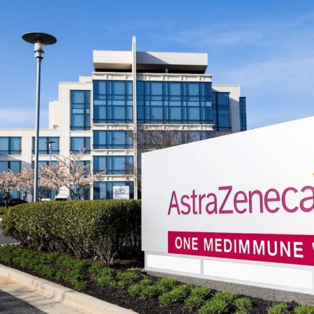 AstraZeneca en EEUU. (Foto EFE)
