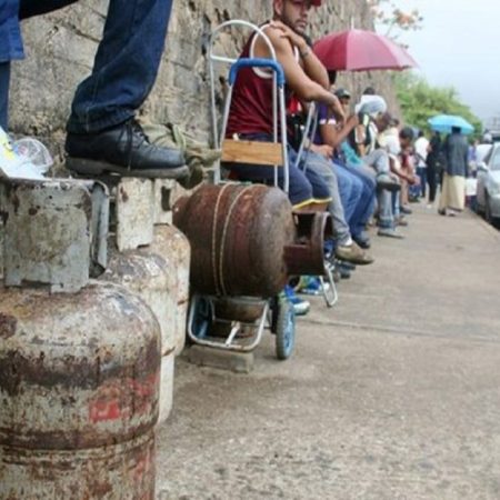 Bombonas de gas doméstico (Foto Referencial)