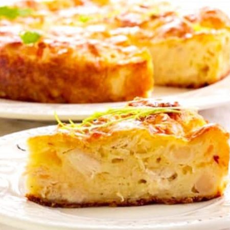 Budín de coliflor (Foto Cortesía)