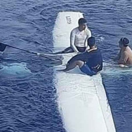 caer avioneta al mar