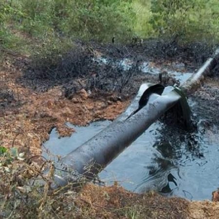 Atentado contra el oleoducto Caño Limón-Coveñas. (Referencial)