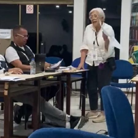 La comisión electoral  retomará el proceso el miércoles.(Foto archivo captura  Twitter).