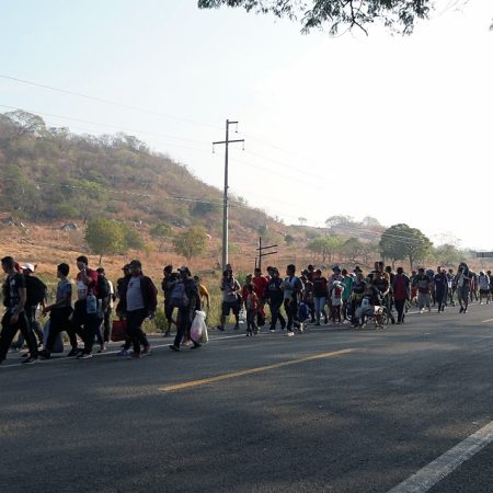 Connacionales en caravana migrante: Mejor sufrir intentando ingresar a EE.UU que regresar a Venezuela