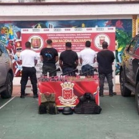 Detenidos cuatro detectives del Cicpc con armas de guerra y camionetas blindadas