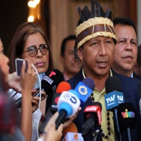 El presidente del parlamento Amazónico y diputado a la Asamblea Nacional, Romel Guzamana. (Cortesía CCN)