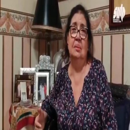Doña Josefuna Gutiérrez, madre del periodista Roland Carreño. (@Twitter