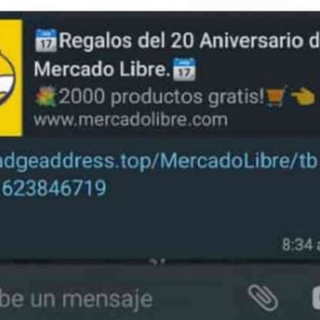 Cicpc y Mercado Libre alertaron de nueva estafa vía WhatsApp
