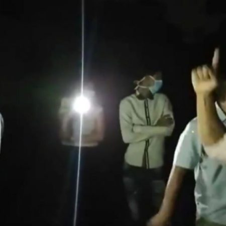 Estudiantes de la UCV enfrentaron al ministro Trómpiz tras incendio en la escuela de Estudios Políticos