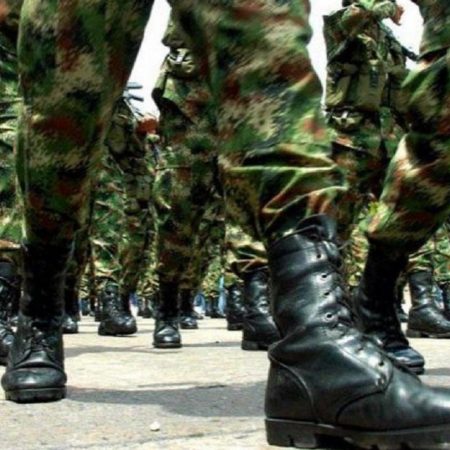 Militares venezolanos