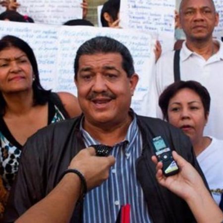 El secretario ejecutivo de la Federación de Trabajadores de la Salud (Fetrasalud), Pablo Zambrano. (Cortesía)