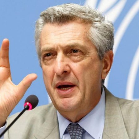 El alto comisionado de la ONU para los refugiados, Filippo Grandi.