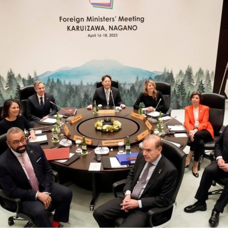 Los cancilleres del G7 participaron este sábado en un encuentro telefónico. / Foto Referencial
