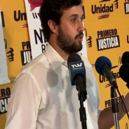Dirigente de Primero Justicia, Gabriel Santana. (Cortesía)