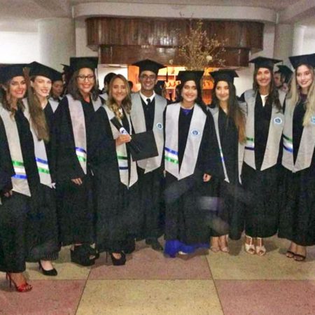 Nicole Aldrey, Roxana Constanti, Joanne Moore, Liliana Gomez, Lorydiana Tovar, Edixon Tovar, Lucia Millian, Roxana Dorta, Angela Volpe, Yoselin Alhamad, Angela González,. Foto cortesía