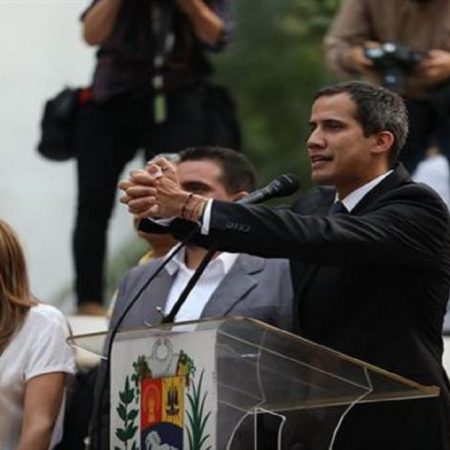 Presidente encargado Juan Guaidó.