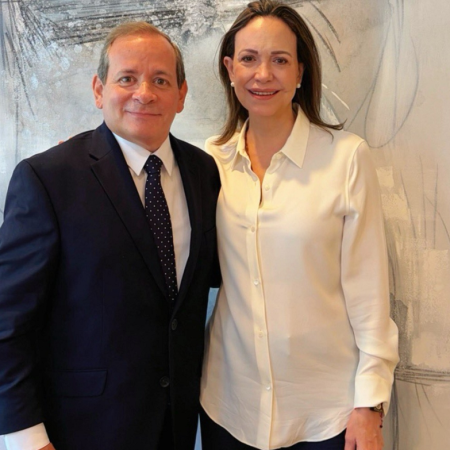 Juan Pablo Guanipa y María Corina Machado no se reunían personalmente desde el 9 de enero de 2025 | Foto: Juan Pablo Guanipa (@juanpguanipa)