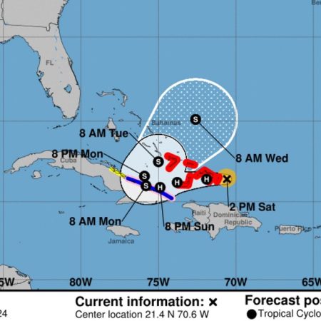 Tormenta Oscar se convierte en un huracán en las islas Turcas y Caicos y en Bahamas