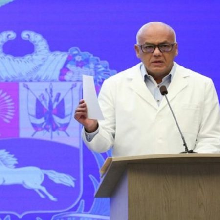 El vicepresidente sectorial para Comunicación, Cultura y Turismo, Jorge Rodríguez. (Cortesía VTV)