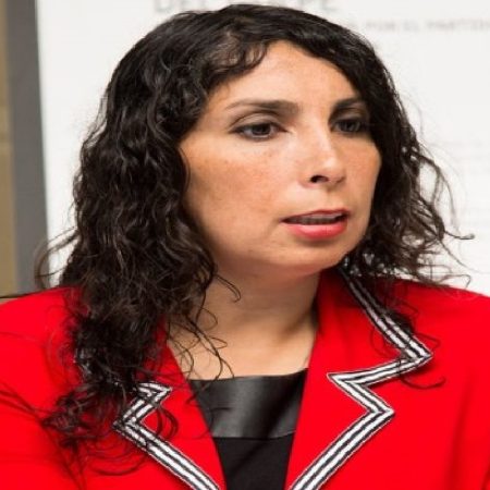 La intendenta de la capital chilena, Karla Rubilar.