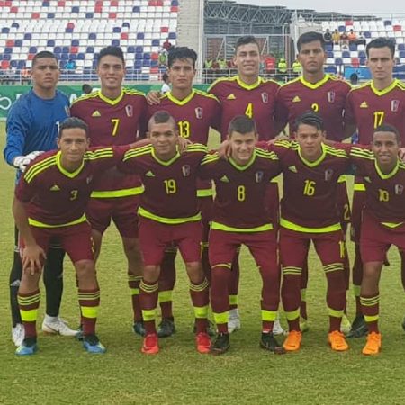 El elenco masculino pudo concretar su pase a las semifinales de los CAC.Foto: Prensa Vinotinto