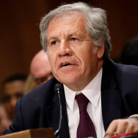 Luis Almagro, secretario general de la OEA. Foto EFE archivo