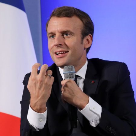 El presidente francés Emmanuel Macron. (Foto Archivo)